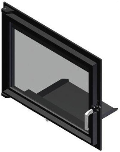 Дверцы для камина Kratki Zuzia 515x652 мм