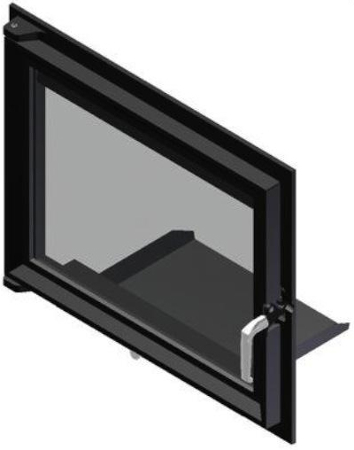 Дверцы для камина Kratki Maja 491x600 мм